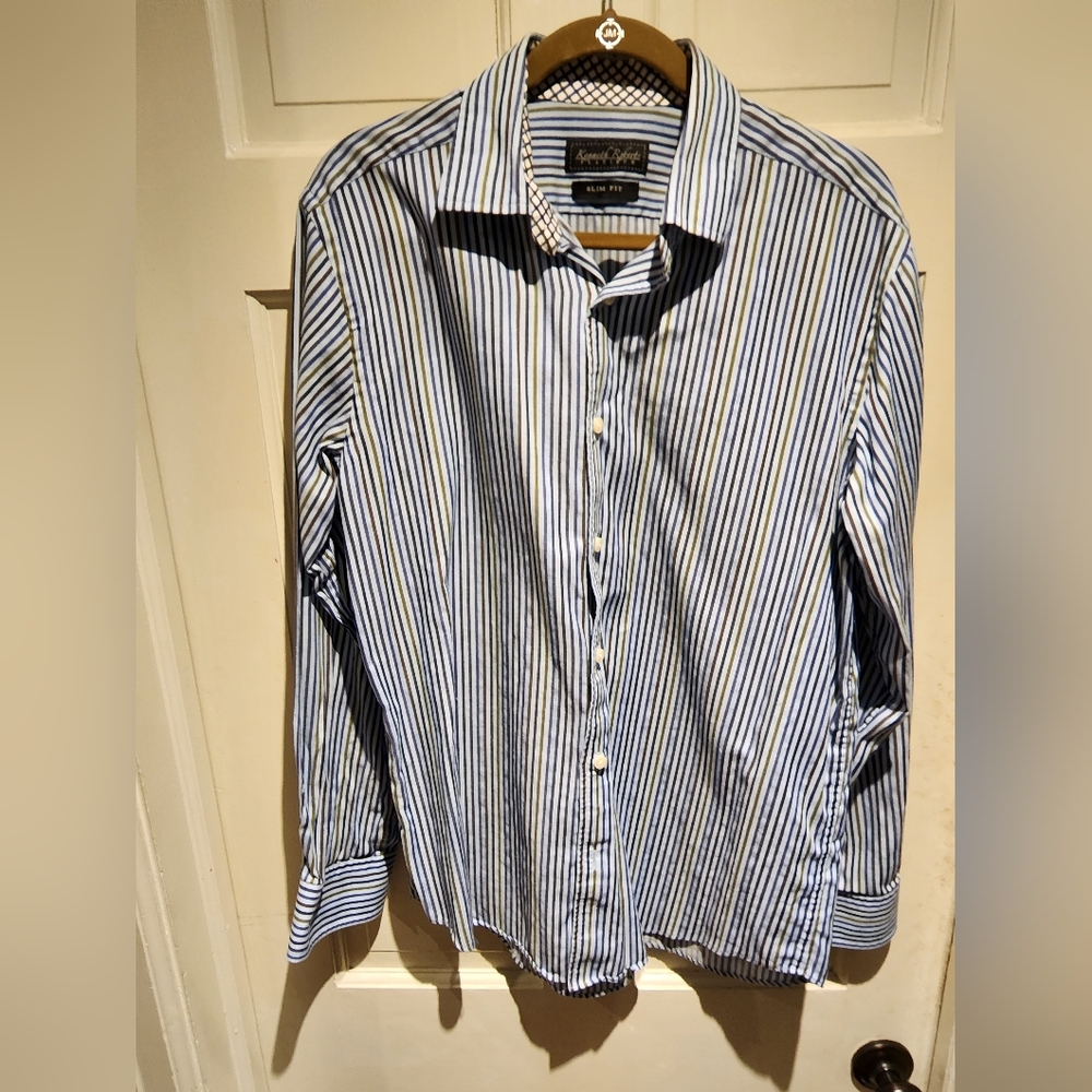 Kenneth Roberts Striped Shirt